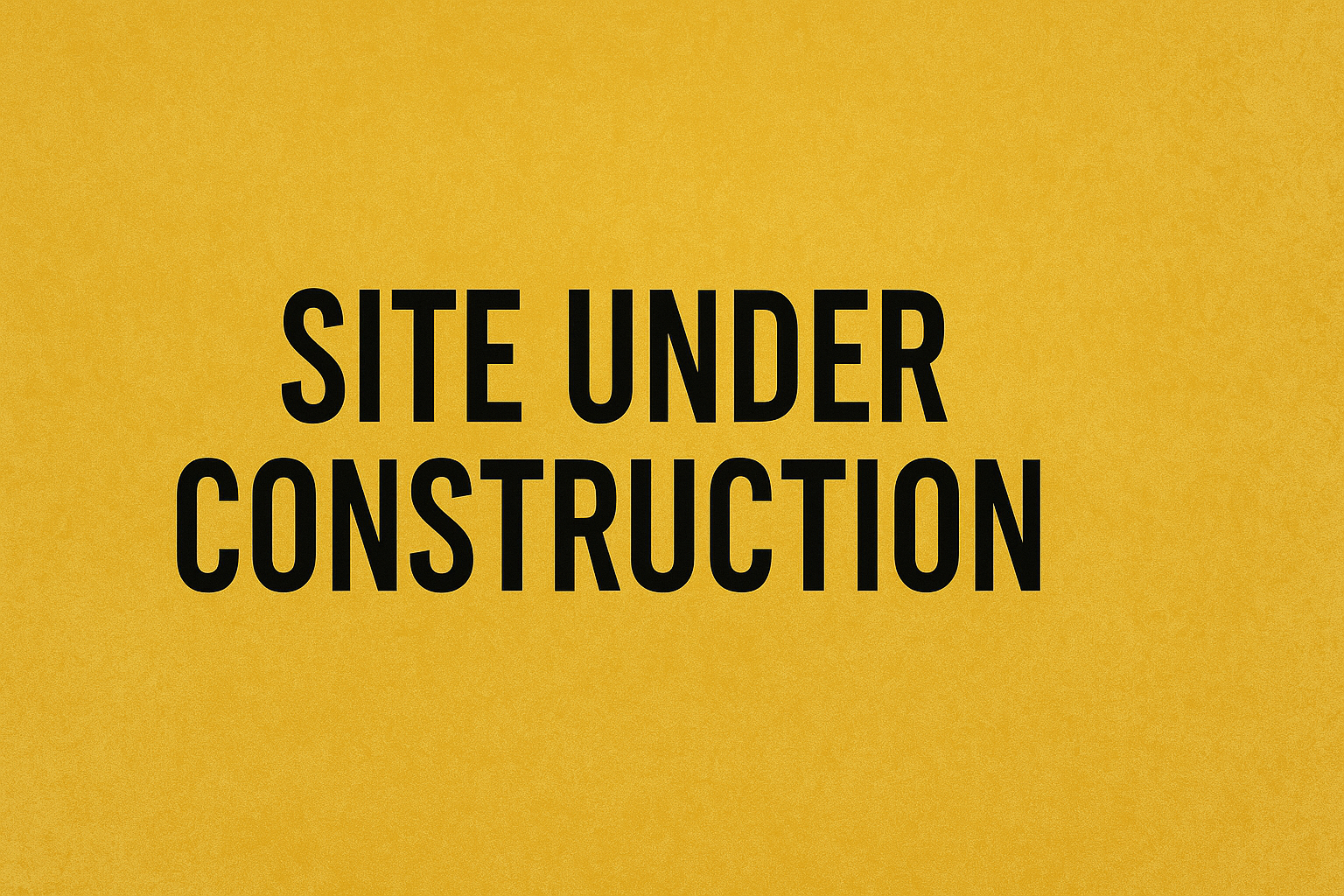 Under Construction